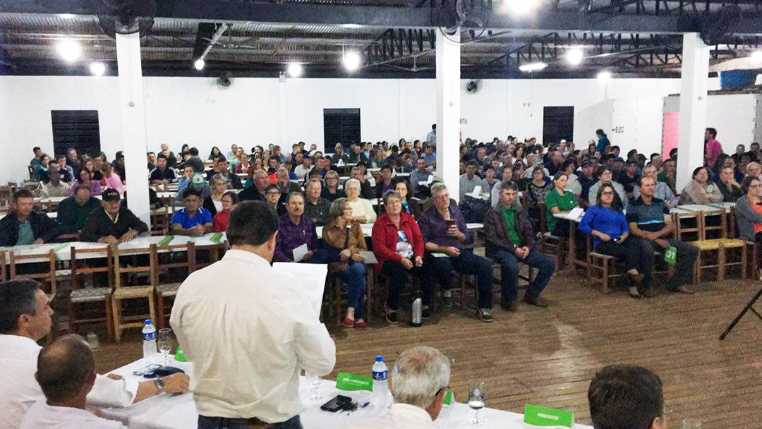 Em Nova Ramada a assembleia aconteceu segunda-feira, no Clube Corinthians